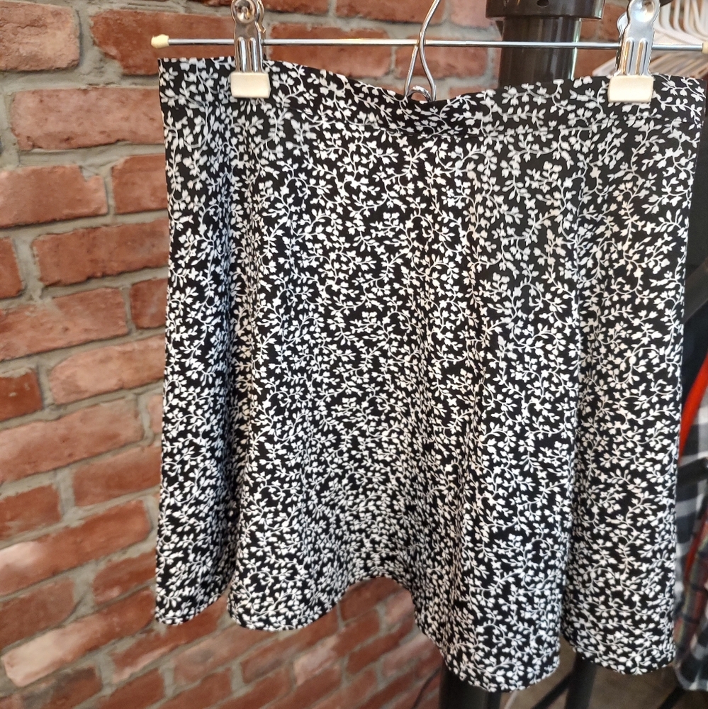 EUC floral mini shirt